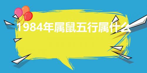 1984年属鼠五行属什么（1984年属鼠五行属什么命）